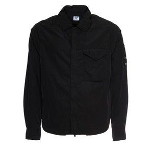 C.P. Company Chrome-R Full Zip Overshirt - Black - NWT